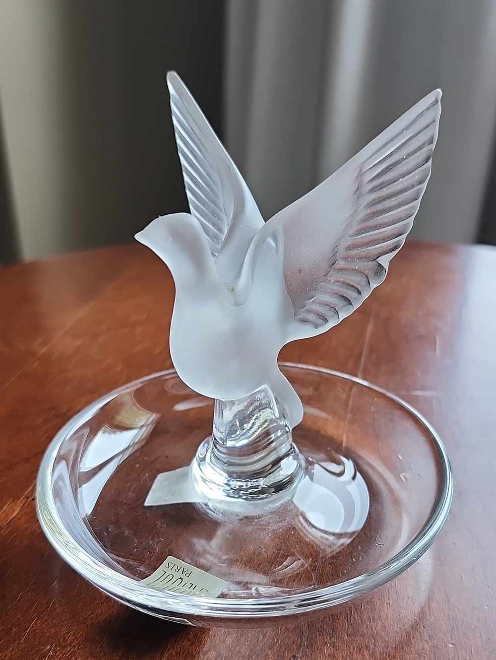 Lalique Dove Ring Holder